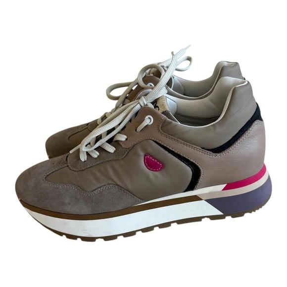 Nero Giardini Women's Casual Platform Sneakers Size 39 US 8.5 - Picture 1 of 9